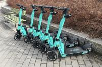 Use of e-scooter drops in Helsinki