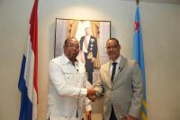 National Party President Dudley Lucia in Aruba for AVP’s 2026 Congress
