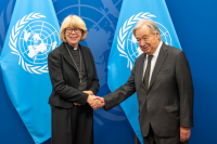 Archbishop hosts UN roundtable on churches protecting healthcare during conflict
