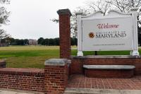 Man arrested after driving onto University of Maryland campus with face mask, gaming rifle