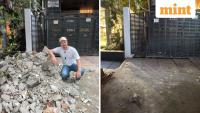 Canadian vlogger documents Bengaluru's broken footpaths; calls it ‘pathetic’. Viral video prompts repairs by authorities