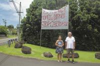 Hawaii island resident challenges cell tower construction