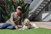 ‘My entire life’s purpose’: After losing eyesight, retired scientist advocates for others and leads local sensory hike