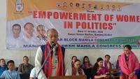 Kamjong: Ex-CM, MPCC president Ibobi Questions Development in Phungyar AC at Political Conference