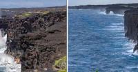 Hawaii Cliff Collapse