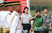 Sport : F1 Gulf Air Bahrain GP: Sultan Of Brunei Arrives In Malaysia