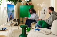 IKEA Just Made a Rolling Stand for When You Want to Hide Your TV
