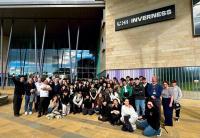 Argentinian students swap Buenos Aires for Highland culture on Inverness visit