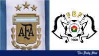 Argentina's friendly against Burkina Faso hangs in the balance