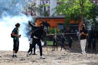 Paris police chief says student protest movement out of control, urges peaceful action