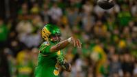 Illegal hit on Dante Moore spotlights trainers' rapid care, Oregon says safety comes first