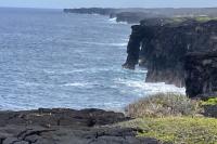 Famed Hawaii tourist attraction collapses into the sea amid unstable cliff warning