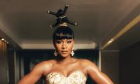 Osas Ighodaro Took the High Fashion Icon Theme Into Sculptural Ivory & Gold