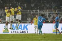 India fight hard but Brazil emerge 4-0 winners in FIFA international friendly in Kolkata