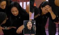 Scary moment Golden State coach Natalie Nakase collapses on sideline during team's WNBA playoff win