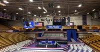 Trump Election Rally: Crowds lining up, stage set for Vandalia campaign event