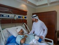 UAE Deputy PM Visits Injured Flydubai Pilot