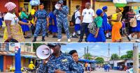 Police Engage Communities on Vandalism and Youth Lawlessness in Freetown