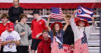 Trump Election Rally: Crowds enter Vandalia gym for campaign event