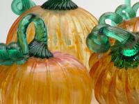 Glass with class, pumpkins with pizzaz for sale on Vallejo’s Mare Island