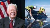 In 2017, Jimmy Carter leased 10 acres of his Georgia farm for a 1.3-megawatt solar project; it went on to generate about 60% of Plains' electricity demand