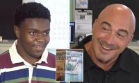 Teacher who promised cash prize to student who aced state test for 25 years finally gets to deliver