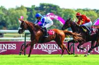 Al-Kuwari's Fakhira lands Gr1 Qatar Arabian Trophy des Juments