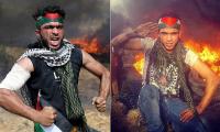 Palestinian illegal immigrant who called for death to Jews and posed with guns begs to deported - 'but Home Office can't remove him'