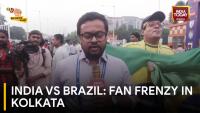 India Vs Brazil In Kolkata: High Vibe, Divided Loyalties & Huge Fan Frenzy