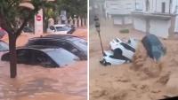 Huge flood flips cars and rips through Spain holiday hotspot