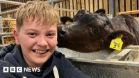 Farming award joy for teen inspired by late grandad