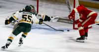 Anchorage’s David Carle relishes return to Sullivan Arena as No. 1 Denver hockey takes down UAA