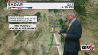Flood warning in effect for Rio Puerco near Bernardo