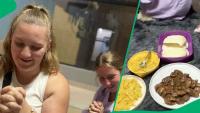 Foreigners at the University of Venda tasting South African chicken livers for 1st time gets locals talking