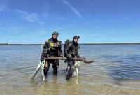 10,500-year-old wooden structures discovered beneath German lake