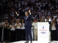 Serbian populist leader Vucic launches campaign for prime minister 