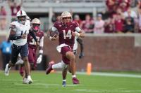 Ashton Daniels sets FSU quarterback record with 5 rushing TDs in 38-7 rout of Virginia