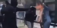 Thug, 15, arrested over 'flamethrower' attack on woman amid far-left French riots