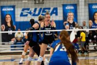 MTSU volleyball sweeps Delaware to secure first CUSA series win