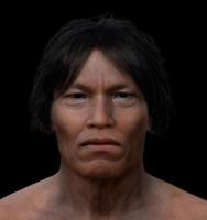 Facial reconstruction of Indigenous man who lived in Ecuador 3,000 years ago shared with his descendants