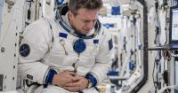 Space travel can be hard on the gut
