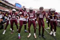 Texas A&M ends 2-game skid, defeats Arkansas behind KJ Edwards’ 2 TDs