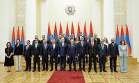 Armenian Government Members Take Oath of Office in Presidential Ceremony
