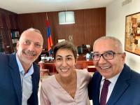 Ambassador Baghdasaryan, Nicolas Rouhana Discuss Armenia-Lebanon Technology Cooperation