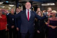 Latvian PM's party wins record 42 seats in election