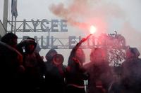 What is fueling French school protests?
