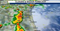 Slow-moving storms this afternoon, early evening for Southeast Georgia, Northeast Florida