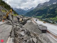 In 1990, Switzerland crushed an old A13 road and reused 66% to 100% of it in new concrete; 20 years later, every recycled test mix was still rated good or very good