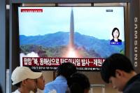 N. Korea test-fires missile as tensions rise