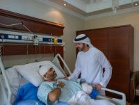 Dubai Crown Prince visits 'hero' pilot Smit Machchhar in hospital